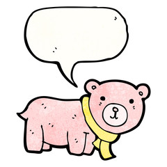 cute cartoon teddy bear