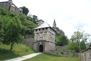 Fototapeta na wymiar Burg Hochosterwitz 3 2015