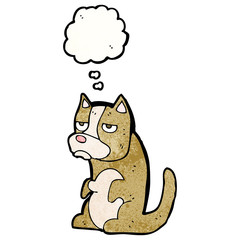 grumpy little dog cartoon