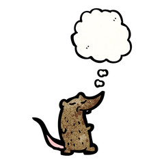 cartoon little mouse