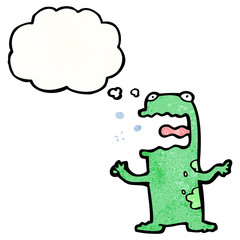 funny cartoon frog
