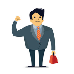 Confident businessman