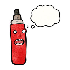 cartoon marker pen character