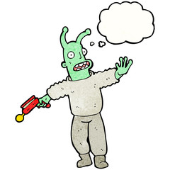 cartoon space invader