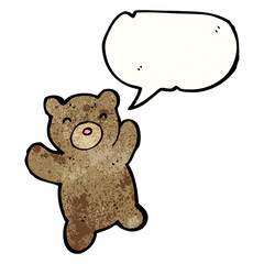 cartoon teddy bear