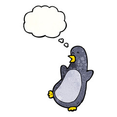 cartoon penguin