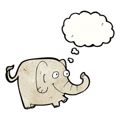 funny cartoon elephant