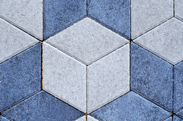 Paving slabs close up a background