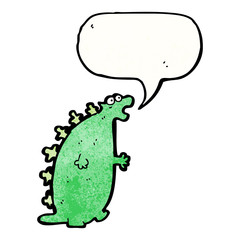 cartoon dinosaur