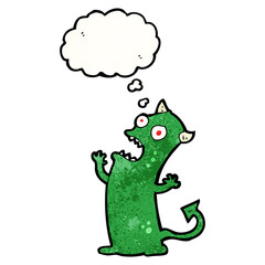 cartoon little devil