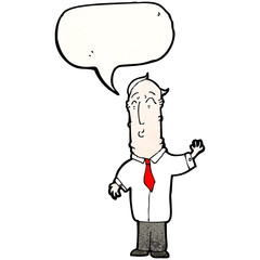 cartoon businessman