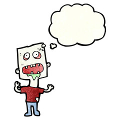 cartoon zombie