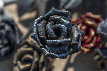 Кованная роза