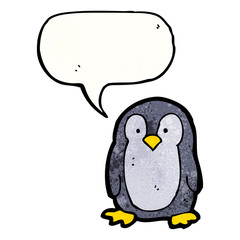 cute cartoon penguin