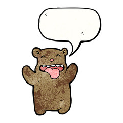 cartoon teddy bear