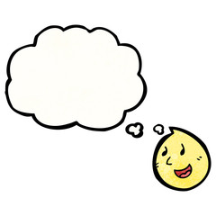 cartoon happy face symbol