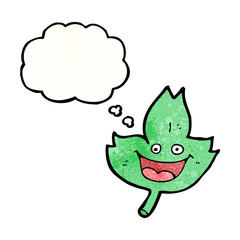 leaf cartoon character