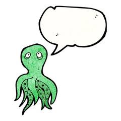 cartoon octopus