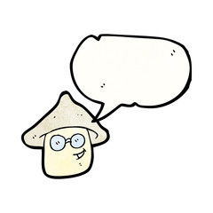 mushroom cartoon character