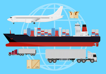 Shipping vehicles composition
