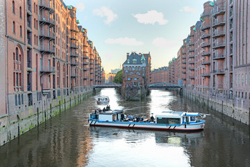Weltkulturerbe Speicherstadt in Hamburg