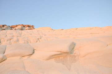white cliff of Scala dei Turchi (Turkish Staircase) near Agrigento, Sicily