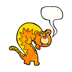 cartoon tiger