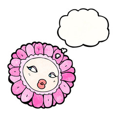 cartoon prettty flower