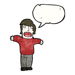 stressed out man cartoon
