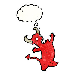 cartoon little devil