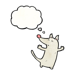 cartoon little dog