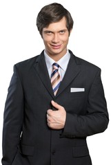 Black, Men, Business.