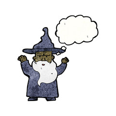 cartoon wizard