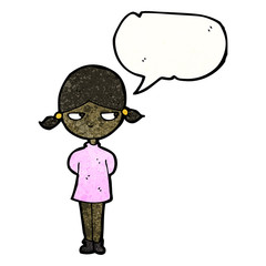 cartoon annoyed woman