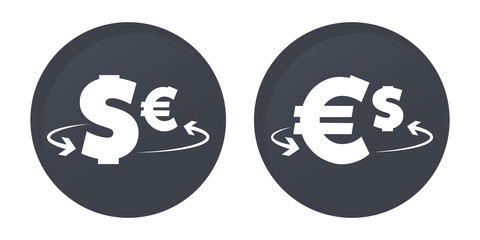 Exchange Euro Dollar icon