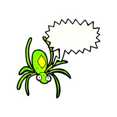 poison spider cartoon