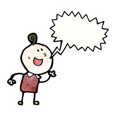 doodle boy calling out