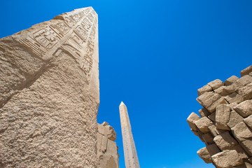 Obelisk of Queen Hapshetsut in Karnak, Egypt