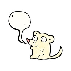 cartoon little mouse