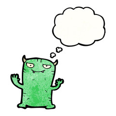 cartoon little devil