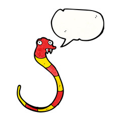 funny cartoon snake