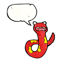 funny cartoon snake