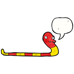 funny cartoon snake