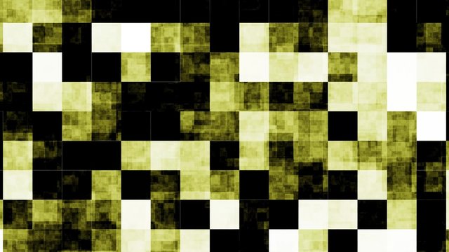 (4K) Computer abstrakt gelb