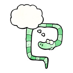 funny cartoon snake