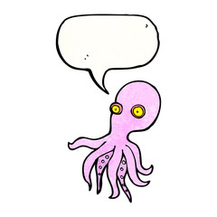 cartoon octopus
