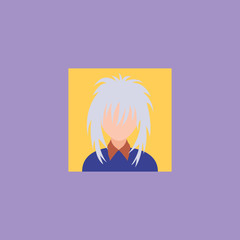 Obraz premium Character face icon