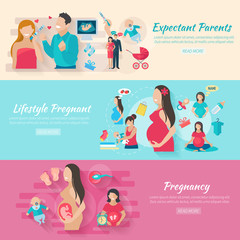 Pregnancy Banner Set