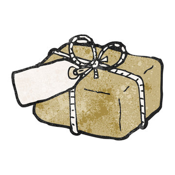 cartoon parcel