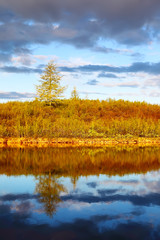 Beautiful landscape in Taimyr, Russia